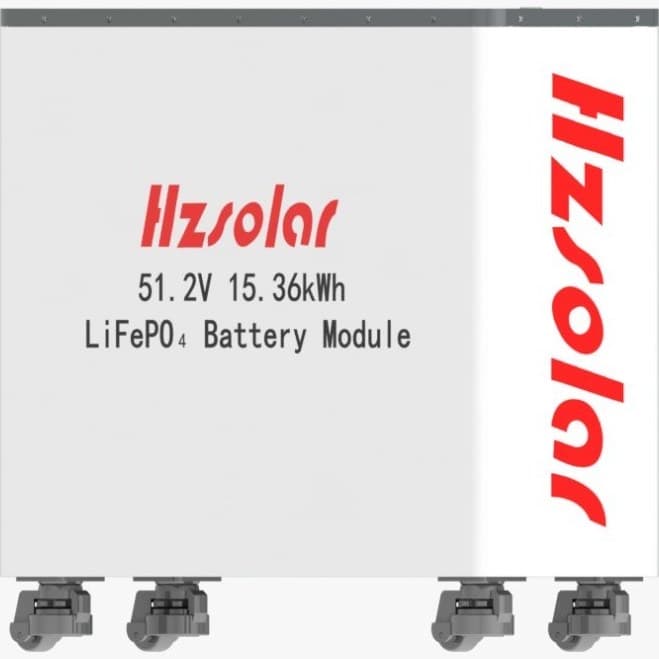 باتری لیتیومی ۳۰۰ امپر ساعت ۵۲.۱ ولت ۱۵.۳ kw HZ solar